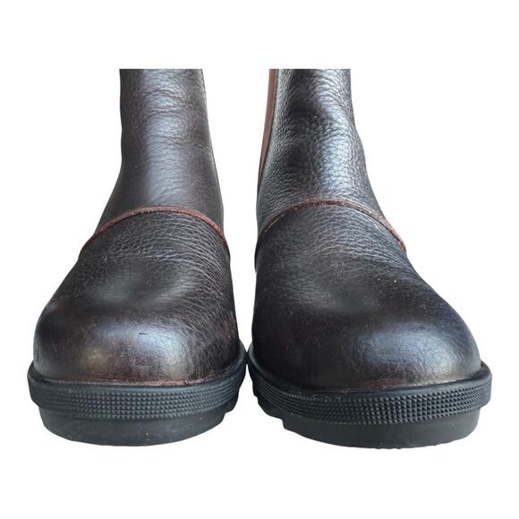 Sorel Joan of Arctic II Wedge Bootie Waterproof Brown Leather Women size 6.5 - Picture 3 of 9